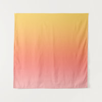 Plain colours - Yellow to Misty Pink ombre