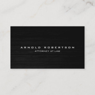 Plain Creative Wood Professional Business Card