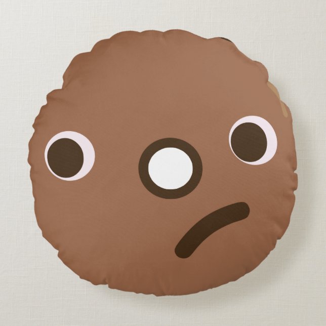 Plain Doughnut Round Cushion (Front)