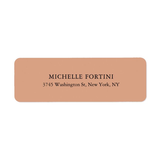 Plain Elegant Classical Simple Minimalist (Front)