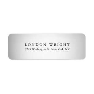 Plain Elegant Classical Simple Modern Grey 