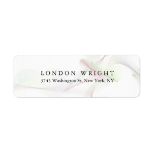 Plain Elegant Classical Trendy Curves White