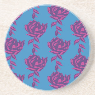 Plain Floral Coaster
