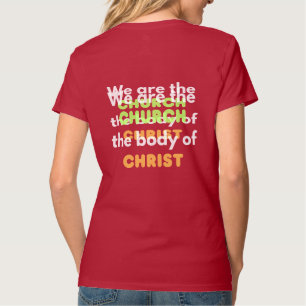 Plain Front Who We Are V2 T-Shirt