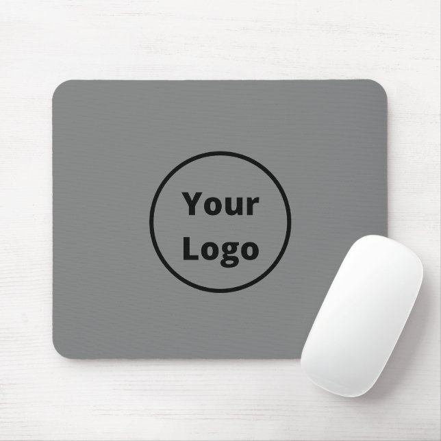 Plain grey mouse pad (With Mouse)