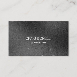 Plain Grey Pattern Professional Business Card