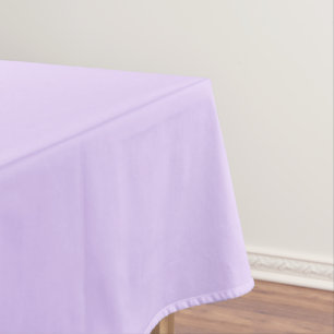 Plain Lilac Background Tablecloth