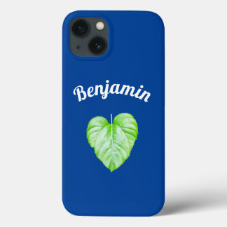 Plain lovely leaflet iPhone 13 case