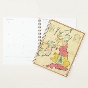Plain map British Islands Planner