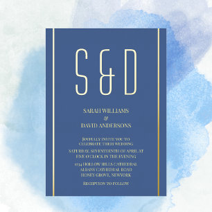 Plain Minimalist Chic Modern Script Wedding