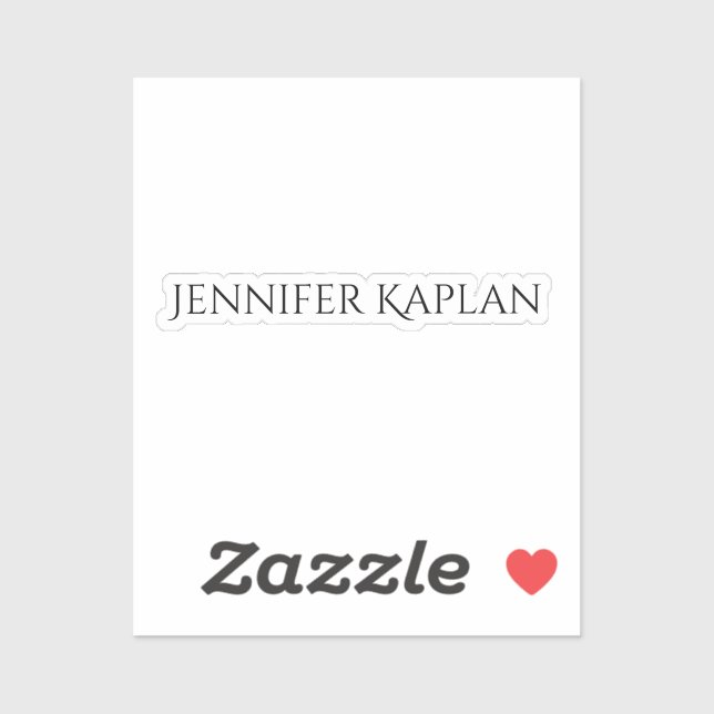 Plain Minimalist Professional Modern (Sheet)