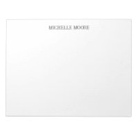 Plain Modern Minimalist Name