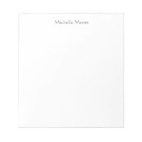 Plain Modern Minimalist Name Personalised