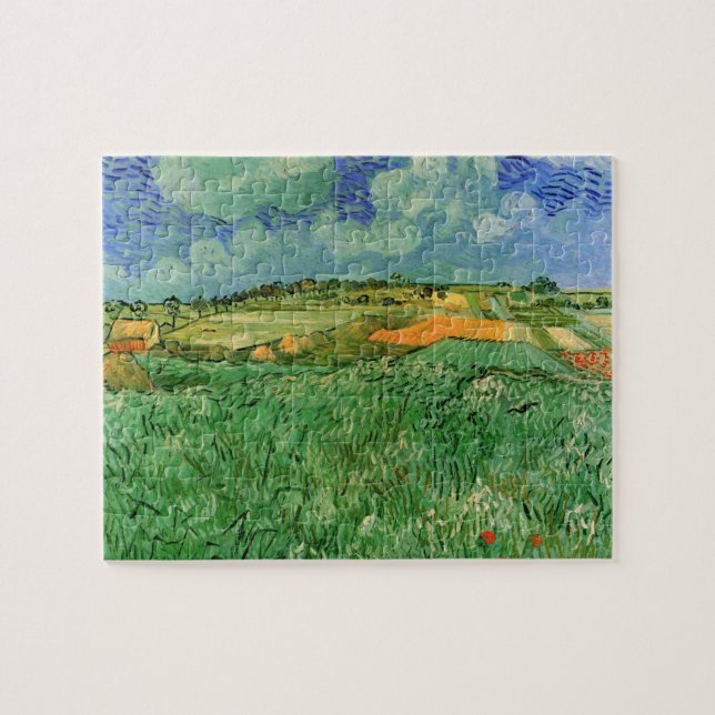 Plain Near Auvers by Vincent van Gogh Jigsaw Puzzle (Horizontal)