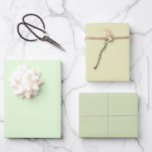 Plain Nyanza Pale Gin Green Shades 3 Tones Wrapping Paper Sheet<br><div class="desc">Transform your gifts into works of art with our Plain Nyanza Pale Gin Green Shades 3 Tones Wrapping Paper Sheets. Featuring a seamless blend of Nyanza Green, Pale Spring Bud Green, and Gin Green, these sheets bring a touch of nature's tranquillity to your presents. Elevate your gift-giving with this harmonious...</div>