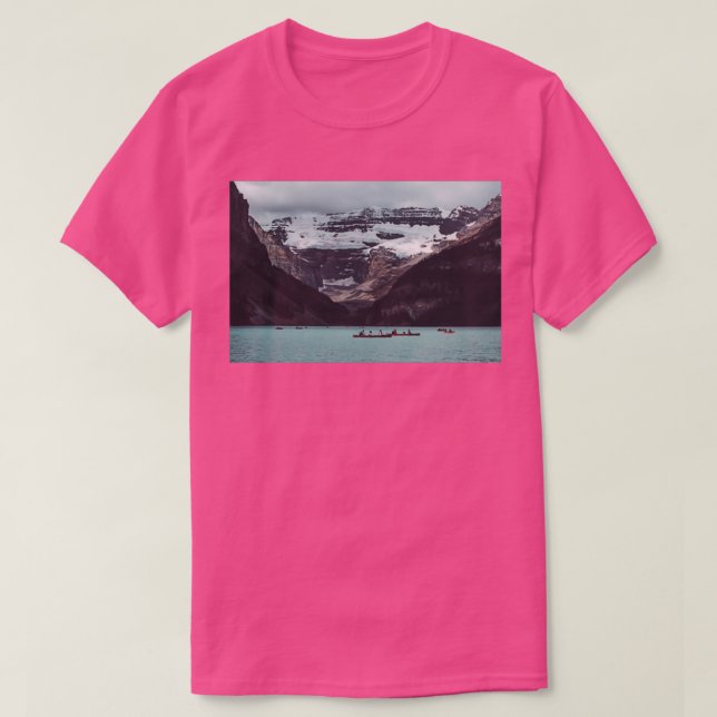 Plain of six glaciers T-Shirt (Design Front)