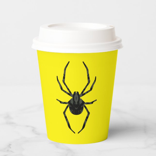 Plain Old Spider Paper Cups (Front)