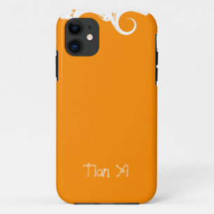 Plain Orange Professional Elegant Modern Case-Mate iPhone Case
