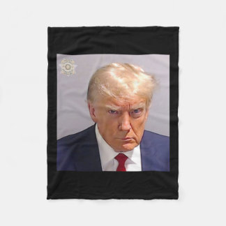 Plain Original Mug Shot - Clic Georgia Style Fleece Blanket