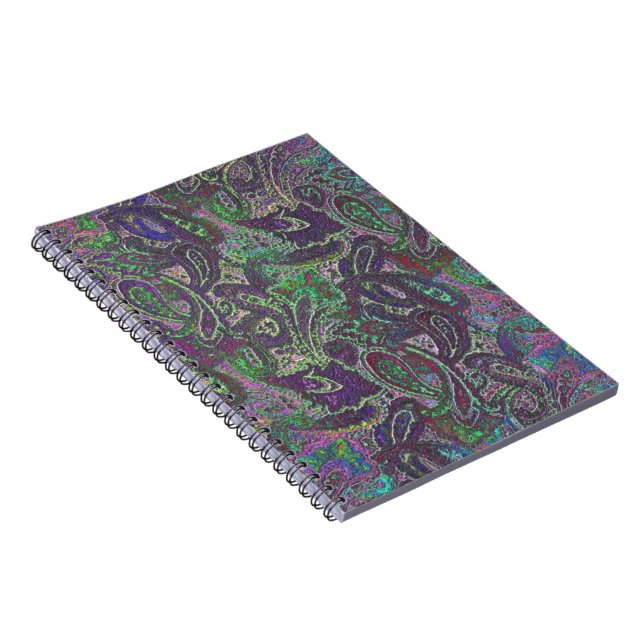 Plain Paisley 2 Notebook (Right Side)