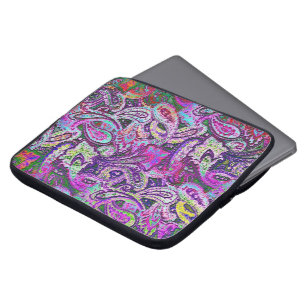 Plain Paisley 4 Laptop Sleeve
