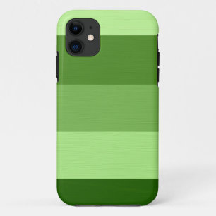 Plain Pale Green Stripes Case-Mate iPhone Case