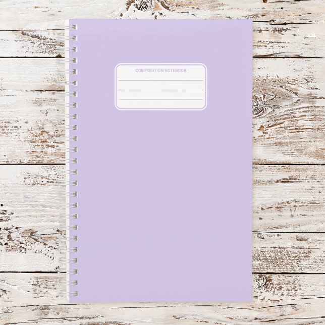 Plain Pastel Color Simple Notebook (Creator Uploaded)
