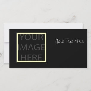 Plain Photocards template, fully customisable