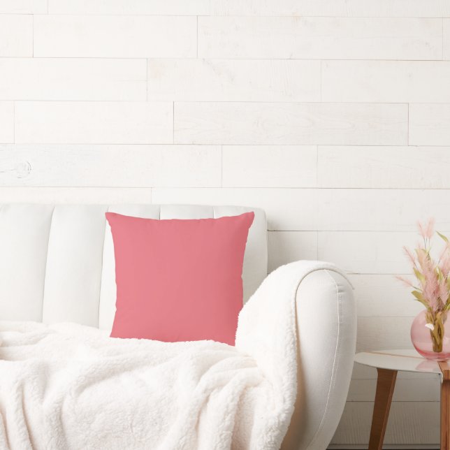 Plain pink colour cushion (Couch)