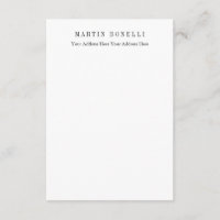 Plain Professional Black & White Minimalist
