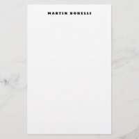 Plain Professional Black & White Minimalist
