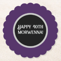 Plain Purple Dark Goth