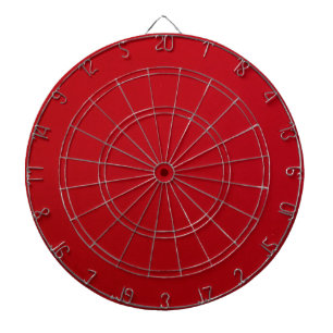 Plain Red Colour Dartboard