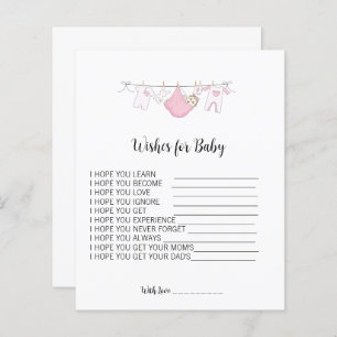 Plain Simple Baby Shower Wishes For Baby