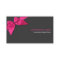 Plain Simple Hot Pink Ribbon on Dark Grey