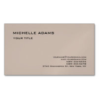 Plain Simple Professional Modern