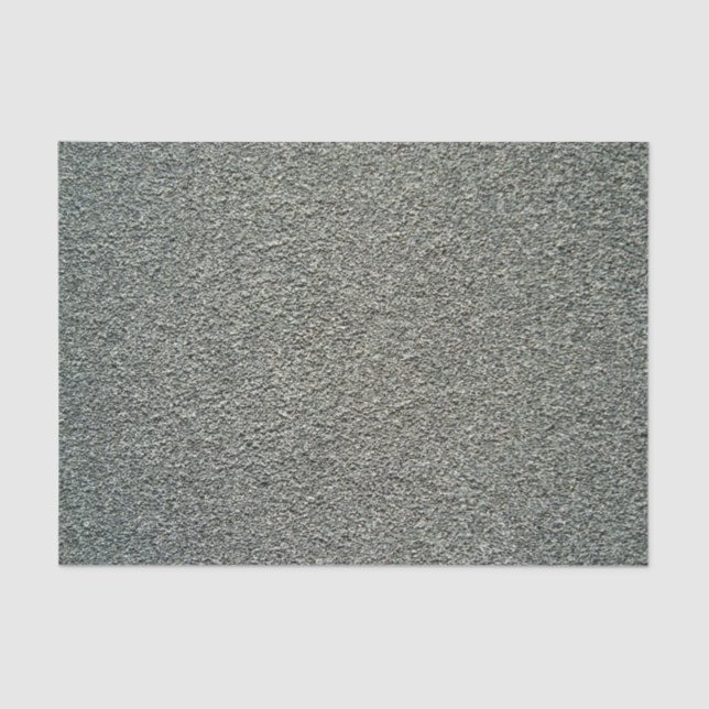 Plain Simple Urban Street Concrete Grey Texture Tissue Paper (Front)