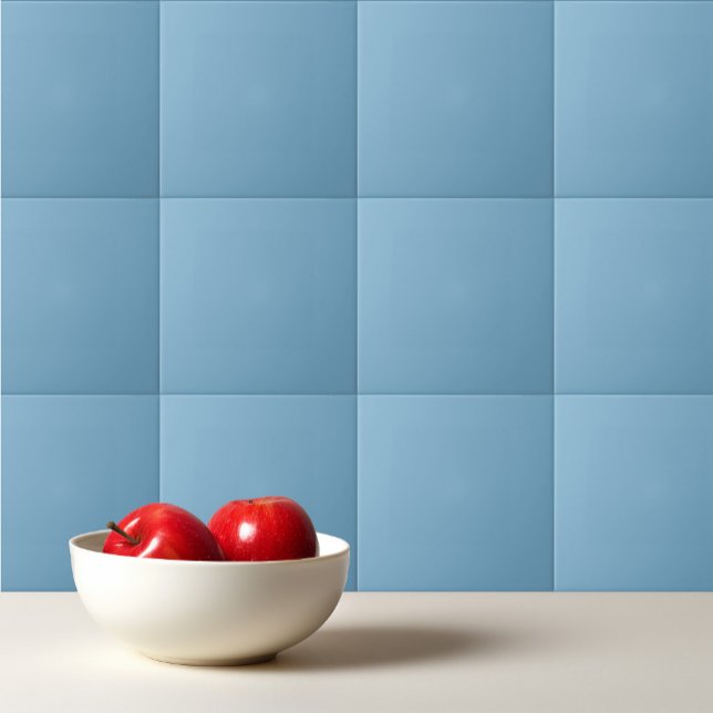 Plain solid pastel dusty blue tile (Creator Uploaded)
