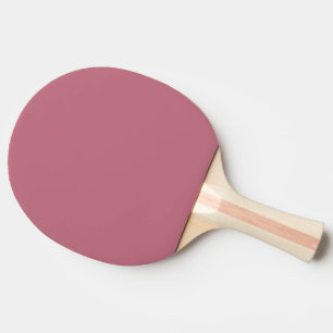 Plain solid pastel dusty rose ping pong paddle