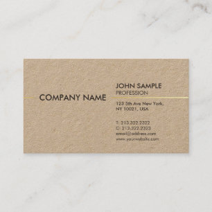 Plain Stylish Modern Professional Elegant Business Card