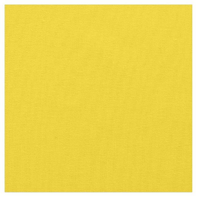 Plain  Sunflower Yellow Fabric (Close Up)