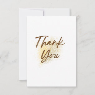 Plain Thank You Card