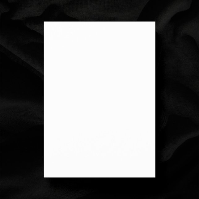 Plain White 3.5" x 5" Blank Wedding  Thank You Card (Plain white 3.5" x 5" wedding thank you card)