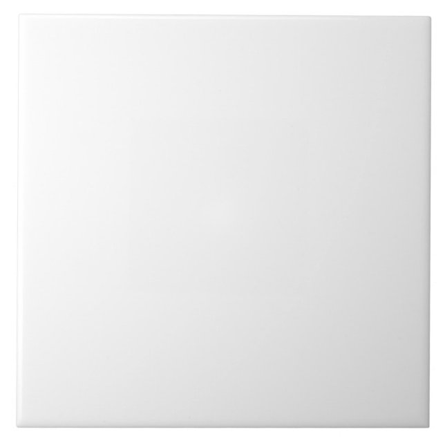 Plain white tile (Front)