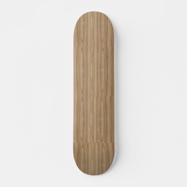 Plain Wood Skateboard (Front)