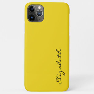 Plain Yellow Background Case-Mate iPhone Case