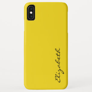 Plain Yellow Background Case-Mate iPhone Case