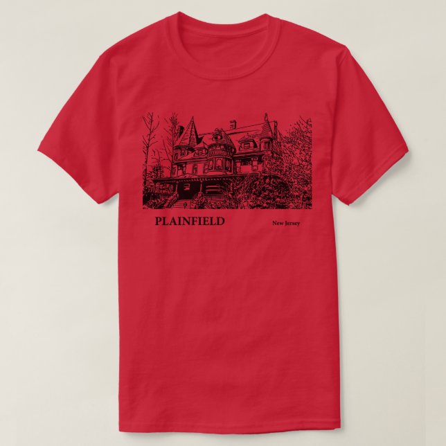 Plainfield New Jersey  2 T-Shirt (Design Front)