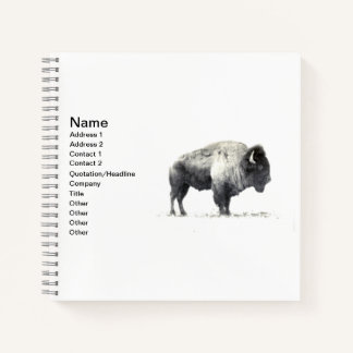 Plains Bison Notebook