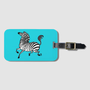 Plains Zebra Luggage Tag